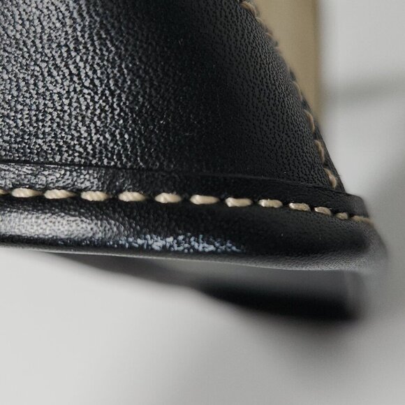 Vintage Coach Canvas & Leather Mini Shoulder Bag #6115 - Picture 7 of 9